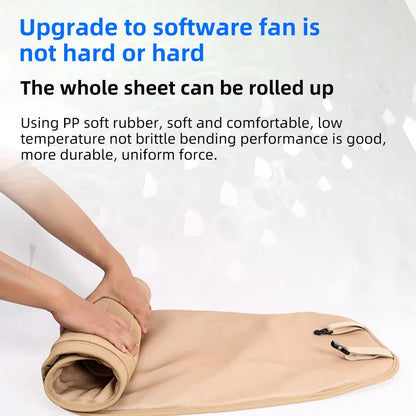 Luxury PU Leather Car Cooling Seat Cushion