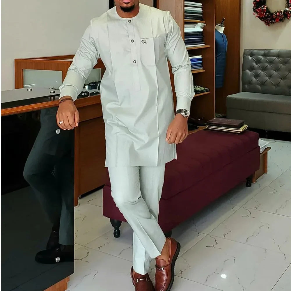 African Ethnic Style Men's Suit