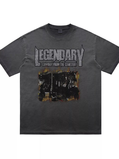 Men's Graphic Round Neck T-Shirt