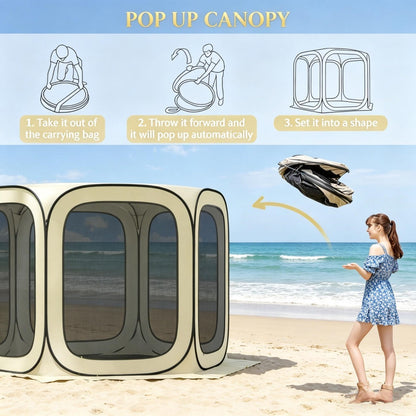 Pop Up Screen Tent