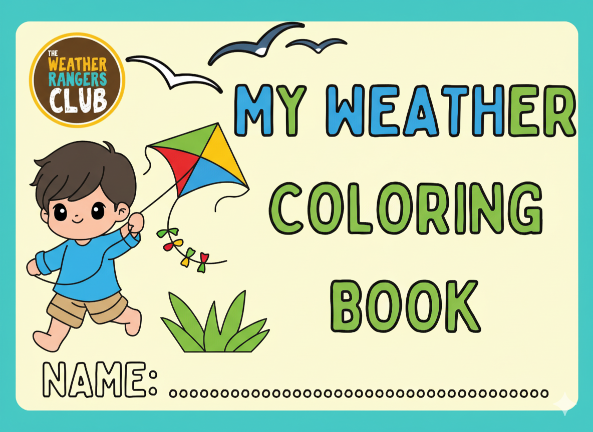 My Weather Ranger Coloring Book - MONLANE DIGITAL