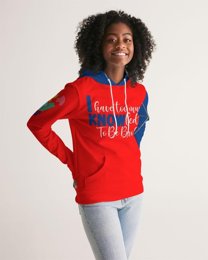 I Know Too Much To Be Broke Signature Women's Hoodie - MONLANE