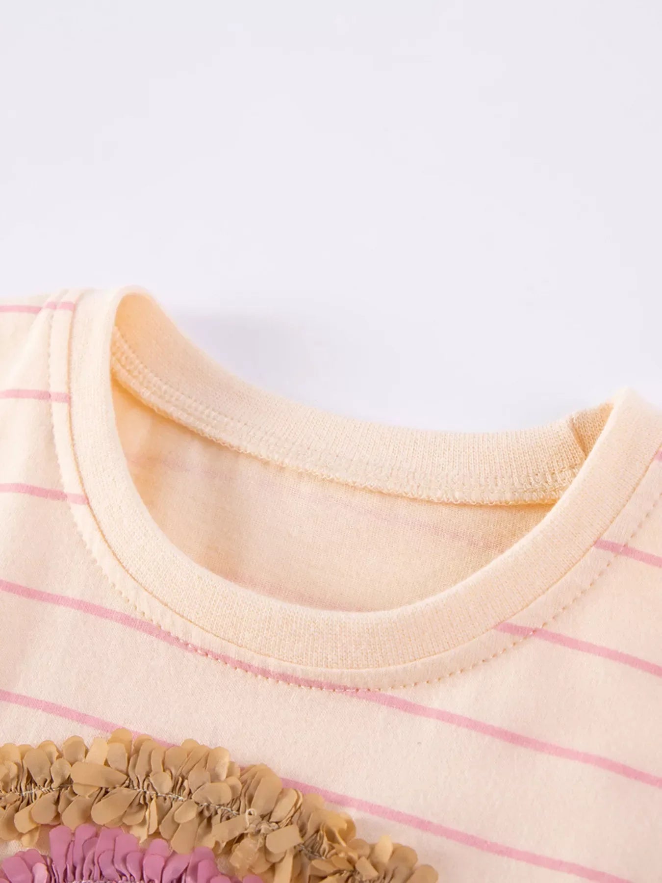 Children's Rainbow T-Shirt and Skirt Set
