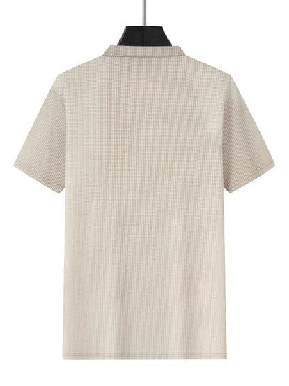 Men's Casual Short Sleeve Polo and Shorts Set