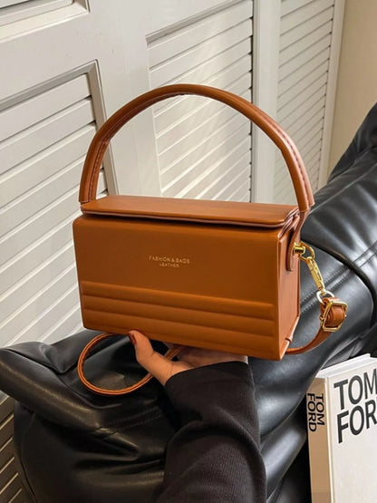 Box-Shaped Crossbody Bag