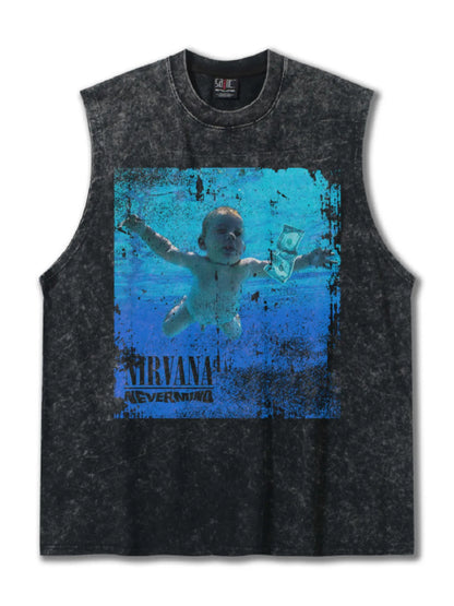 Men's Graphic Sleeveless Tank Top