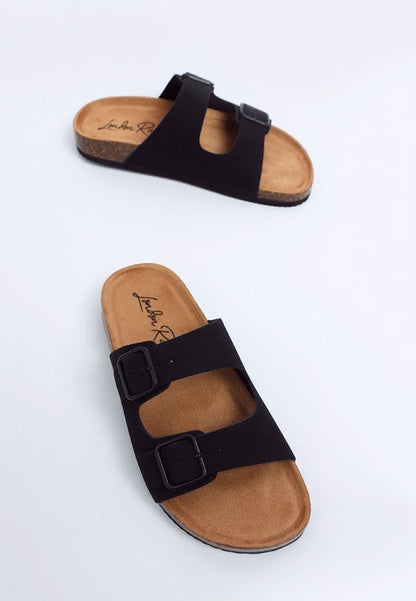 Gloriosa The Double Strap Slide Sandals