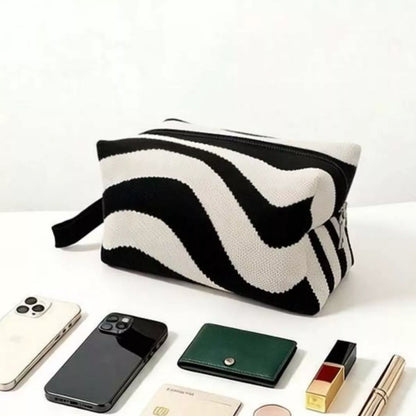 Zebra Print Wristlet