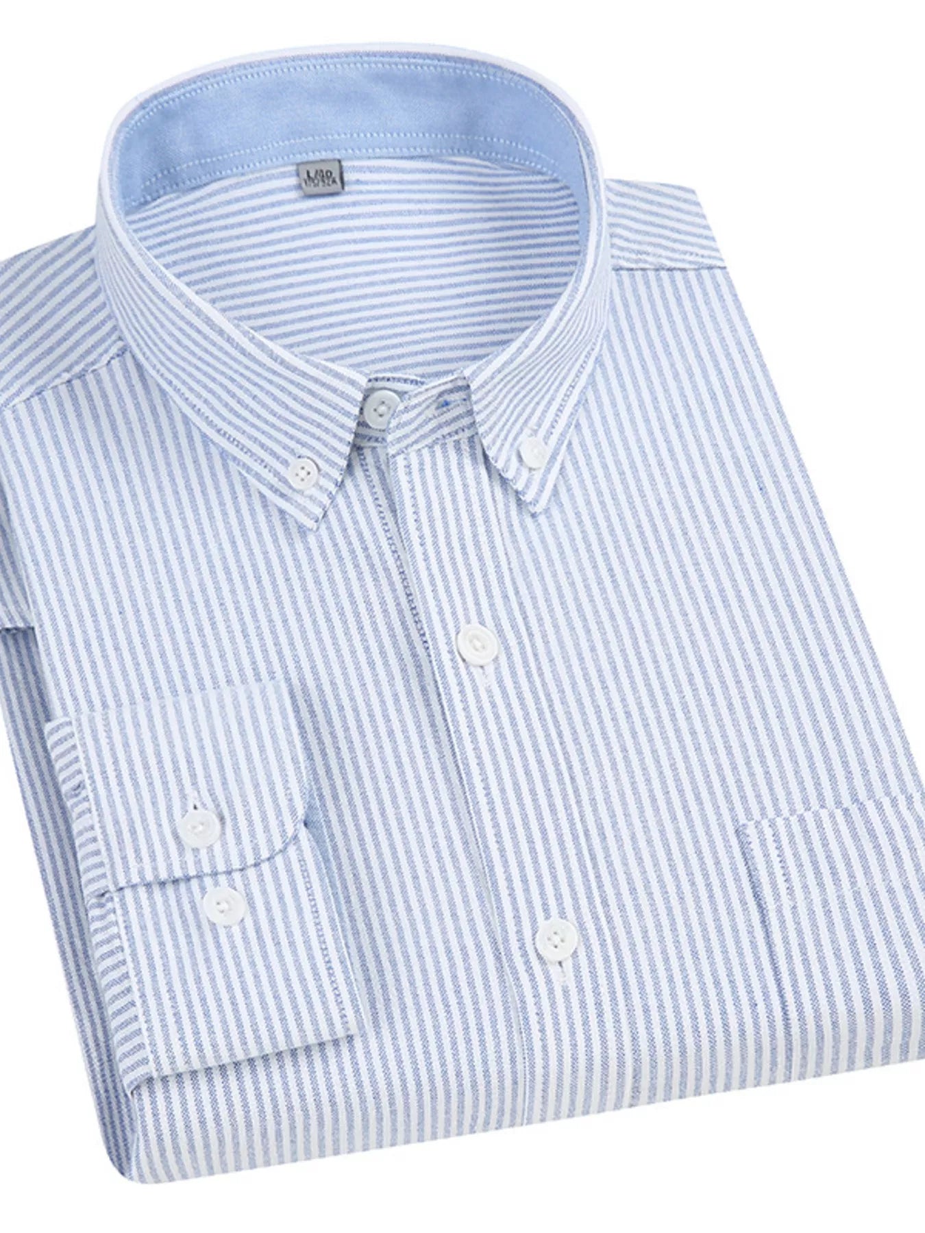 Men's Full Size Button Up Long Sleeve Shirt