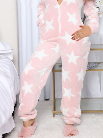 Hooded Lounge Jumpsuit