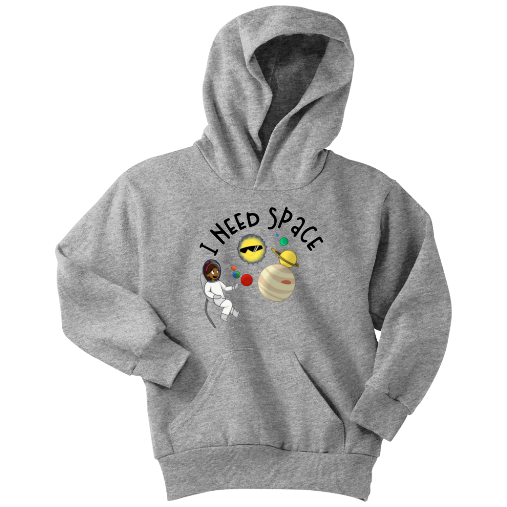 I Need Space Kids & Youth Hoodie - MONLANE