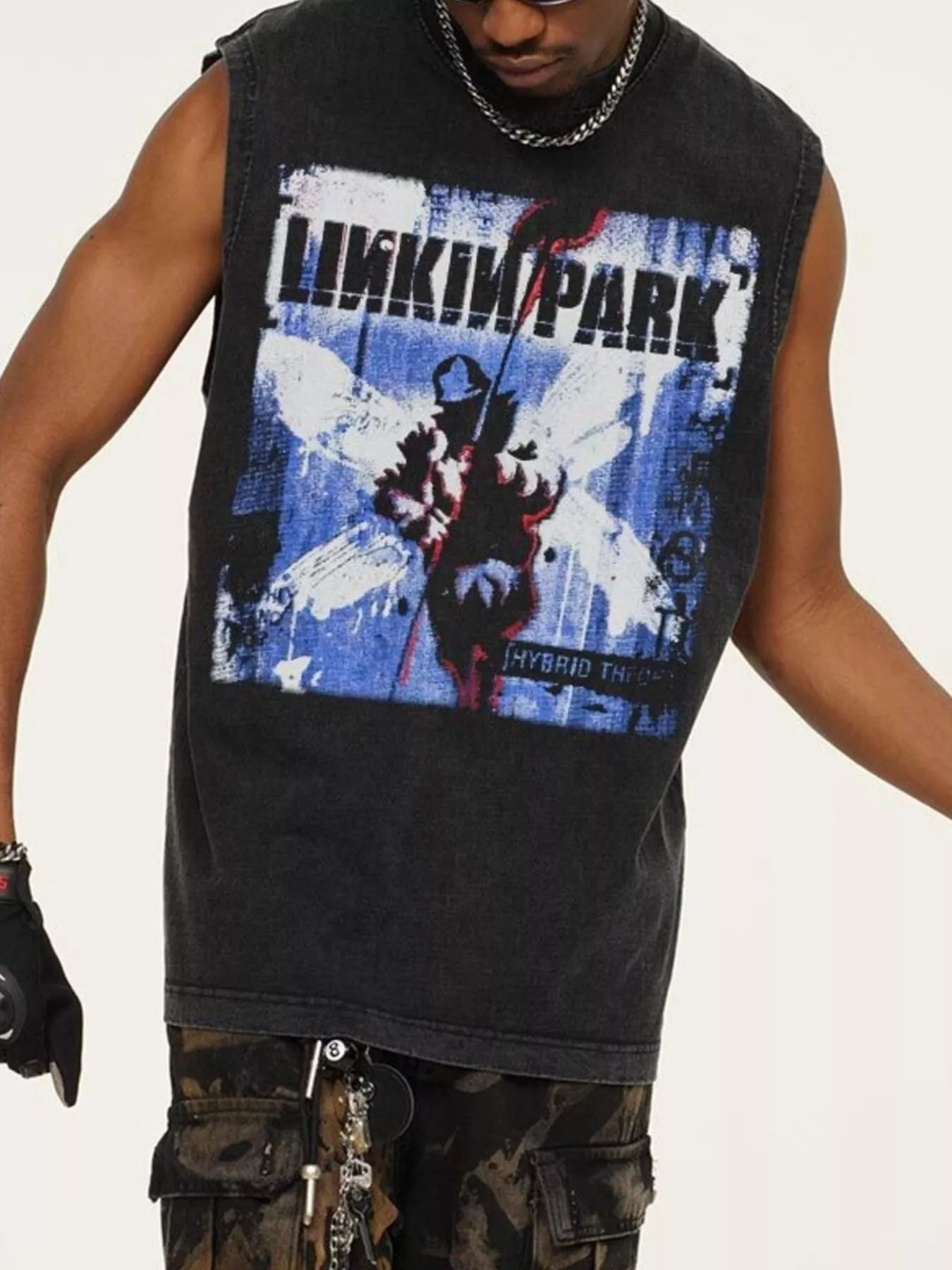 Men's Graphic Sleeveless Tank Top