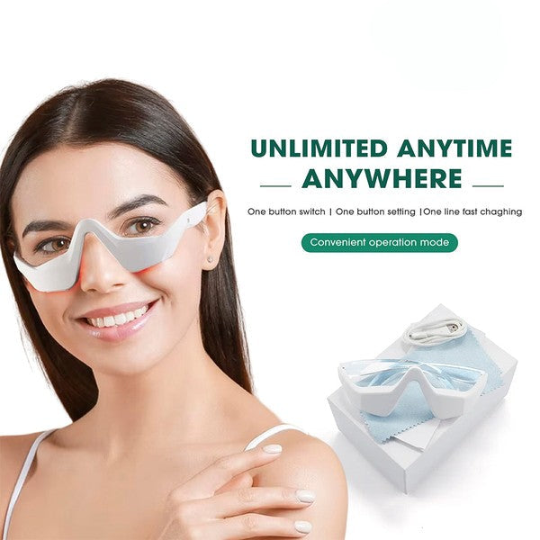 Under-Eye Red Light Therapy Skin Rejuvenation 
