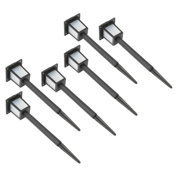 6pcs Waterproof Solar Torch Light