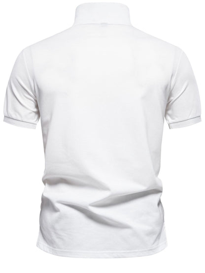 Men's Printed Short Sleeve Polo