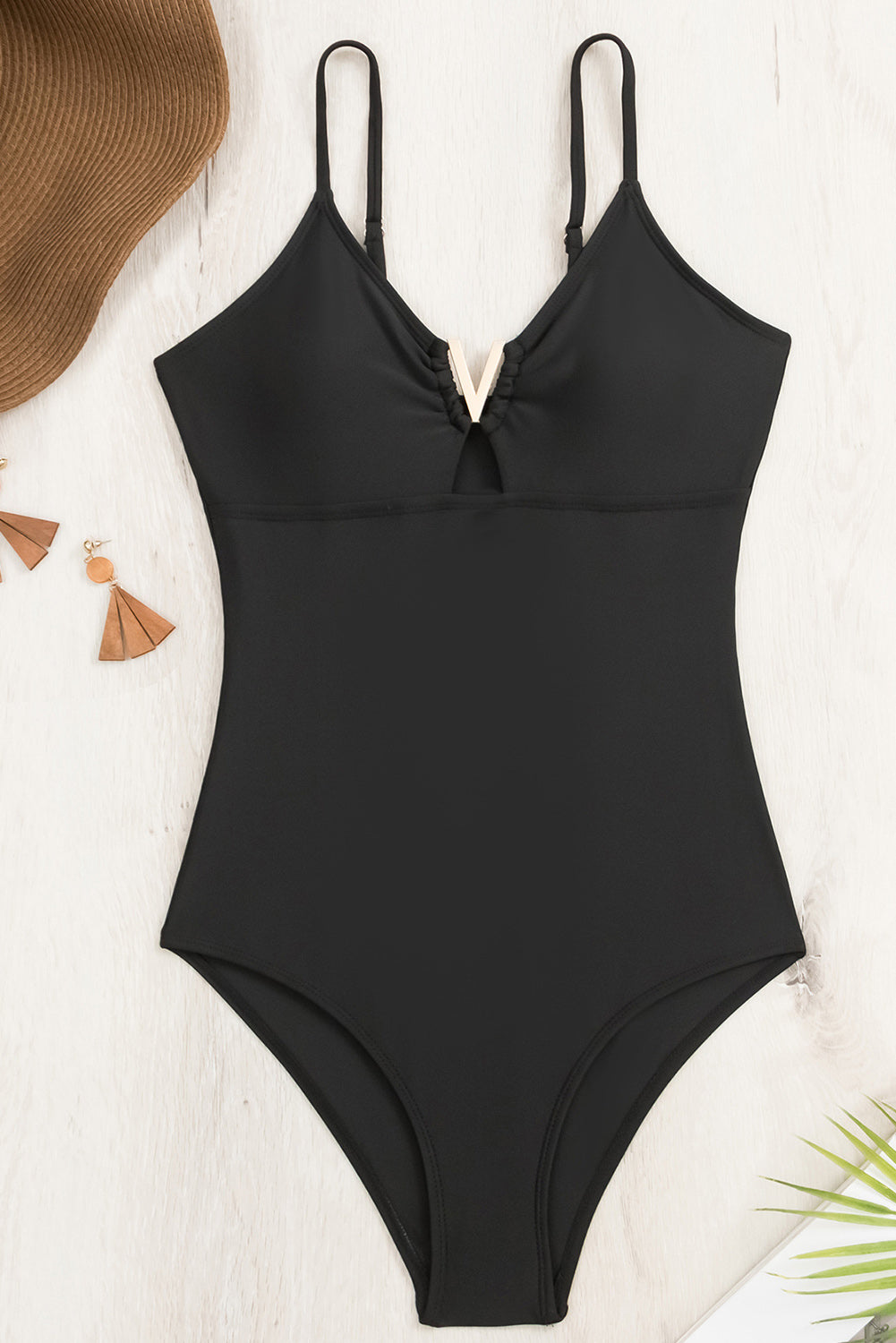 Cutout One-Piece Swimwear - MONLANE