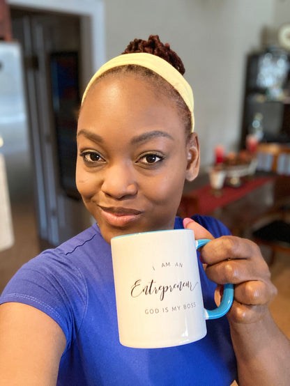 God Is The Boss Mug - MONLANE