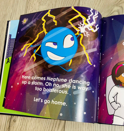 Imani Book bundle (Disco Balls & Virtual Lift Off) Children's Science Books - MONLANE