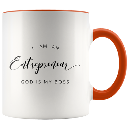 God Is The Boss Mug - MONLANE