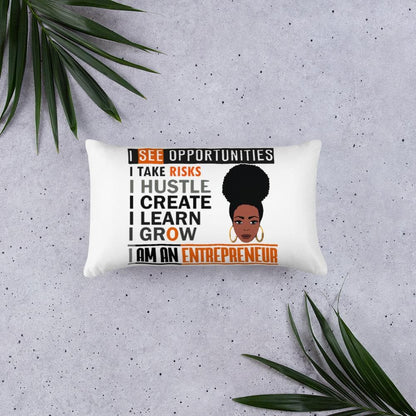 I Am An Entrepreneur Pillow - MONLANE