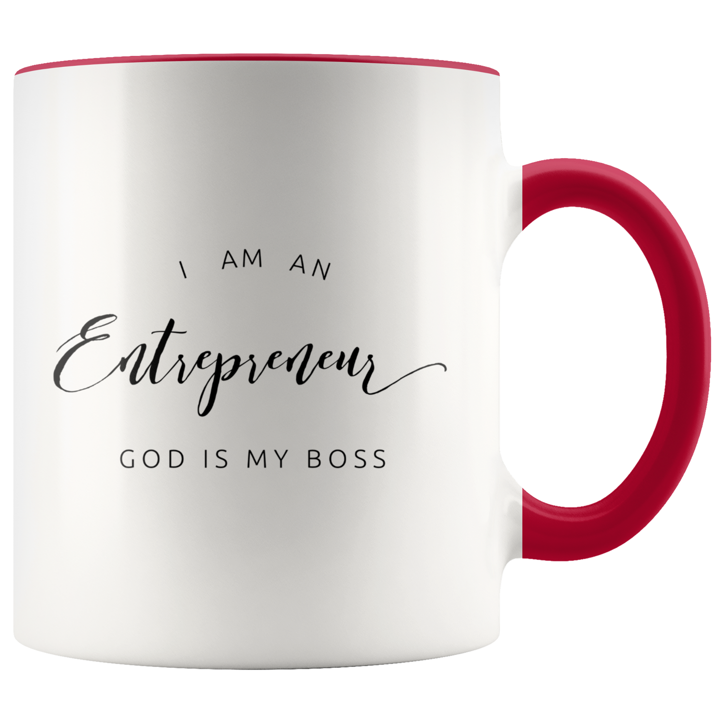 God Is The Boss Mug - MONLANE