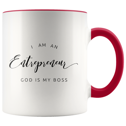 God Is The Boss Mug - MONLANE