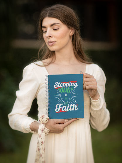 Mother’s Day Bundle: “Stepping Out in Faith” T-Shirt & Notebook Gift Set - MONLANE