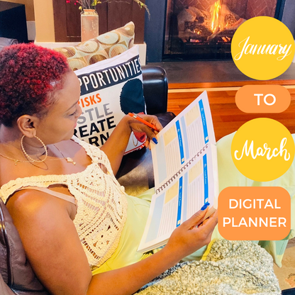 The Quarterly Digital R.I.C.H Planner (January-March) - MONLANE DIGITAL