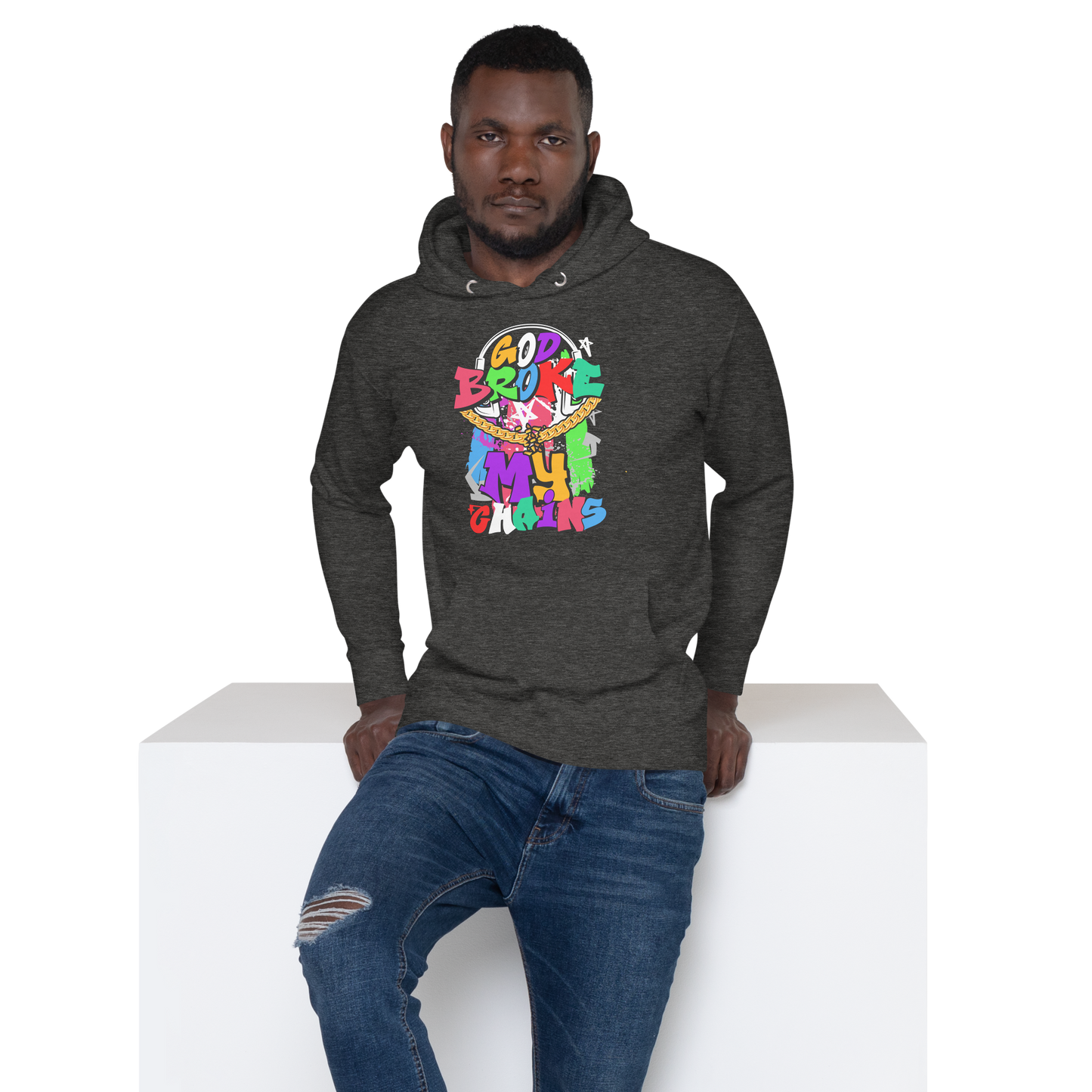 God Broke my Chains Unisex Hoodie - MONLANE