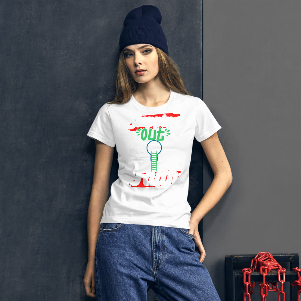 Stepping Out in Faith Women's short sleeve t-shirt - MONLANE